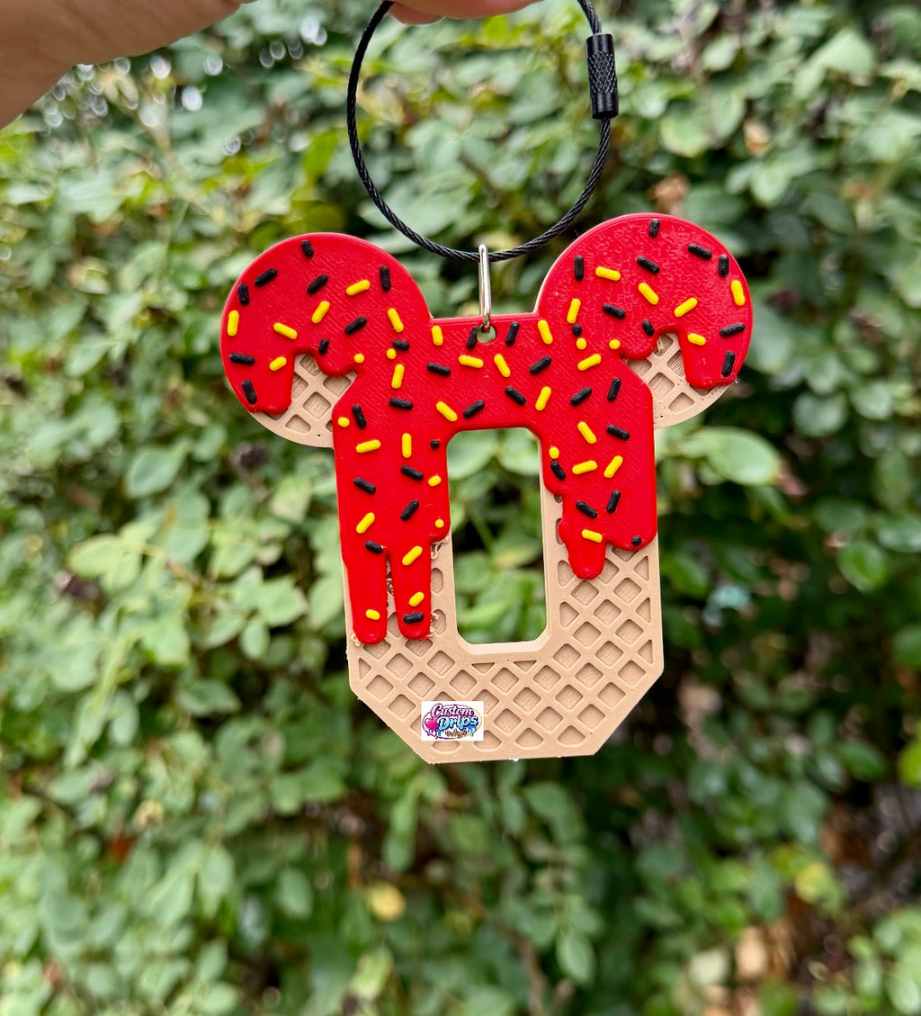 Disney Inspired Letters Red